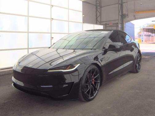 Black 2024 Tesla Model 3 Performance