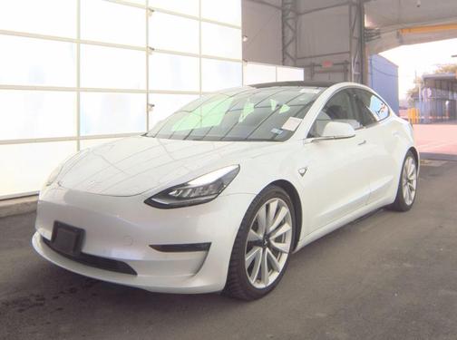Pearl White Multi 2019 Tesla Model 3 Performance