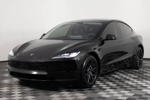 Black 2024 Tesla Model 3 Base