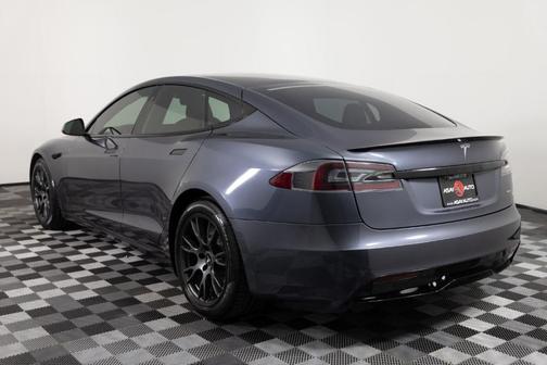 Midnight Silver Metallic 2021 Tesla Model S Plaid