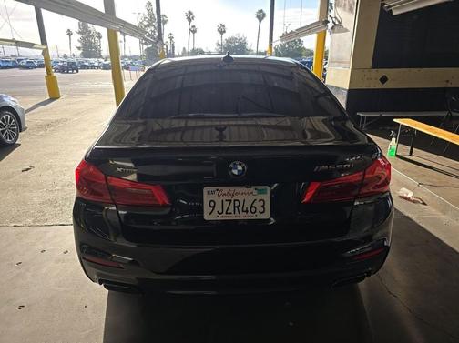 Mediterranean Blue Metallic 2019 BMW M550 i xDrive