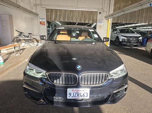 Mediterranean Blue Metallic 2019 BMW M550 i xDrive