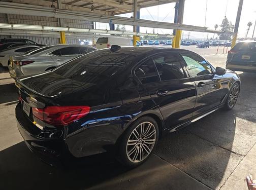 Mediterranean Blue Metallic 2019 BMW M550 i xDrive