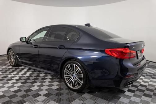 Mediterranean Blue Metallic 2019 BMW M550 i xDrive