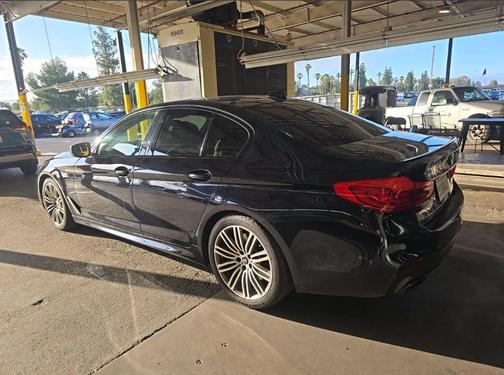 Mediterranean Blue Metallic 2019 BMW M550 i xDrive