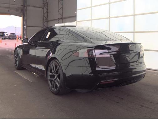 Black 2021 Tesla Model S Plaid