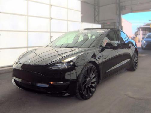 Black 2023 Tesla Model 3 Performance