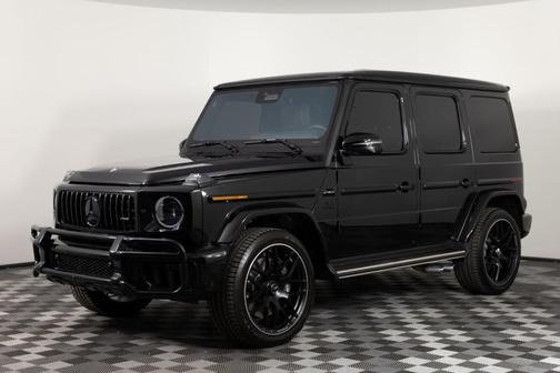Obsidian Black 2025 Mercedes-Benz AMG G 63 4MATIC
