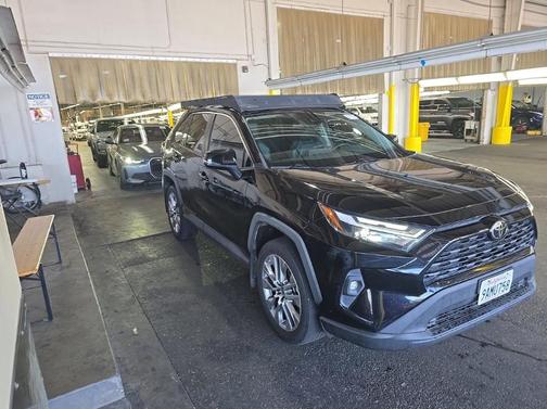 Midnight Black Metallic 2022 Toyota RAV4 XLE Premium