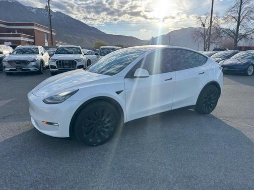 White 2020 Tesla Model Y Long Range