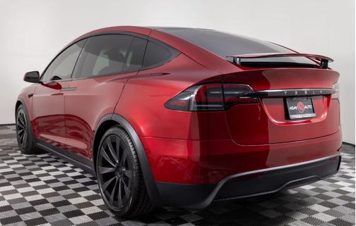 Red Multi 2023 Tesla Model X Standard Range