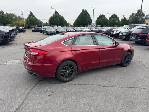 Ruby Red Metallic Tinted Clearcoat 2019 Ford Fusion Titanium