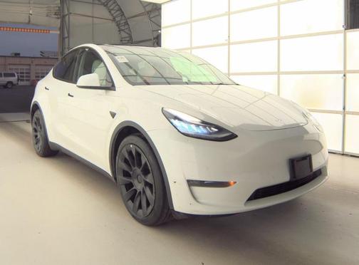 Pearl White Multi 2021 Tesla Model Y Long Range