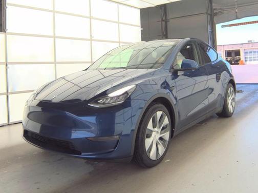 Deep Blue Metallic 2021 Tesla Model Y Long Range