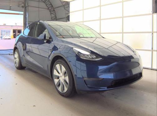 Deep Blue Metallic 2021 Tesla Model Y Long Range