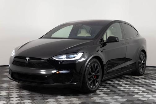 Black 2024 Tesla Model X Plaid