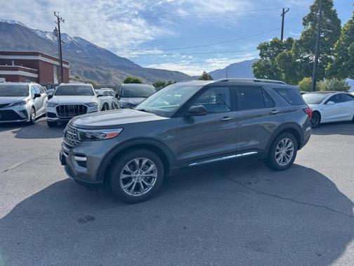 Gray 2021 Ford Explorer Limited