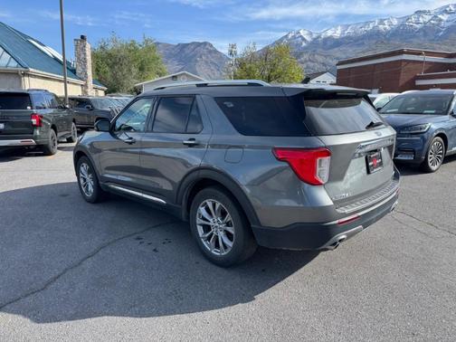 Gray 2021 Ford Explorer Limited