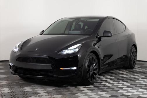 Black 2022 Tesla Model Y Performance