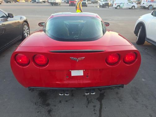 Red 2008 Chevrolet Corvette