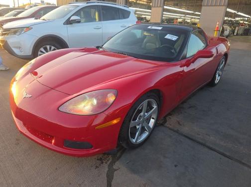 Red 2008 Chevrolet Corvette
