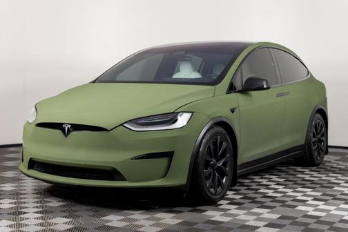 Pearl White Multi 2023 Tesla Model X Standard Range