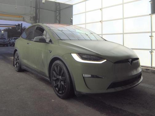 Pearl White Multi 2023 Tesla Model X Standard Range