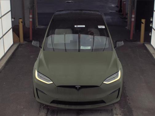 Pearl White Multi 2023 Tesla Model X Standard Range