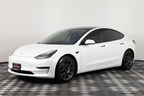 Pearl White Multi 2021 Tesla Model 3 Long Range