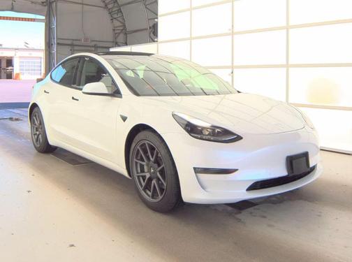 Pearl White Multi 2021 Tesla Model 3 Long Range