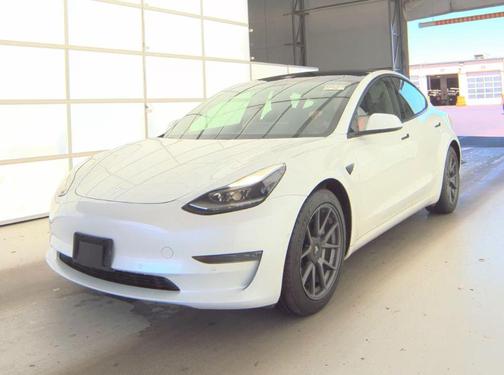 Pearl White Multi 2021 Tesla Model 3 Long Range