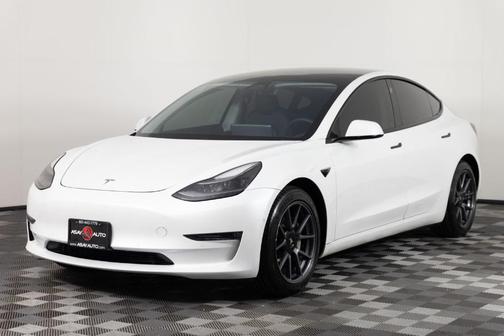 Pearl White Multi 2021 Tesla Model 3 Long Range