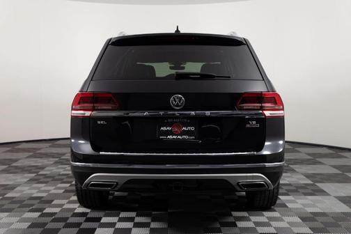 Deep Black Pearl Effect 2019 Volkswagen Atlas 3.6L SEL Premium