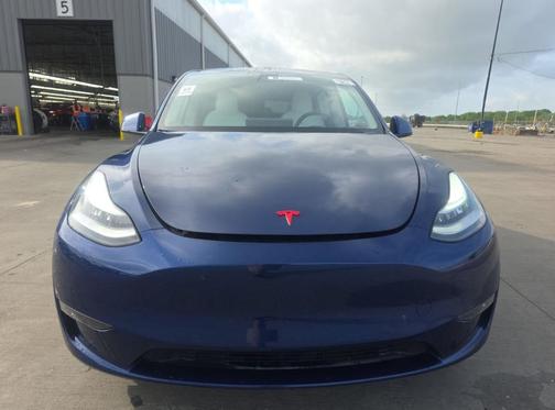 Deep Blue Metallic 2020 Tesla Model Y Performance