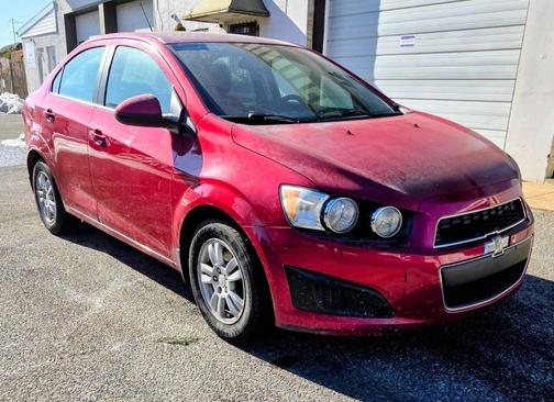 Crystal Red Tintcoat 2015 Chevrolet Sonic LT