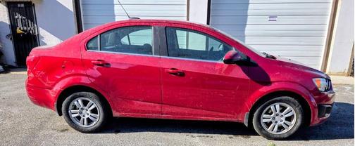 Crystal Red Tintcoat 2015 Chevrolet Sonic LT