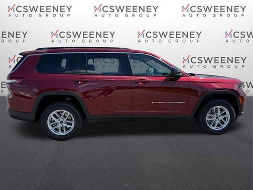 Velvet Red Pearlcoat 2026 Jeep Grand Cherokee L Laredo