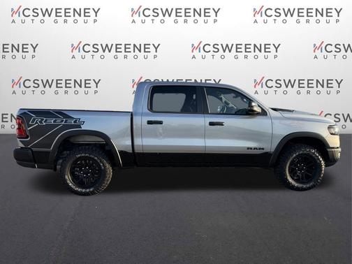 Billet Silver Metallic Clearcoat 2026 RAM 1500 Rebel