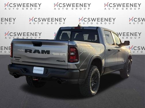 Billet Silver Metallic Clearcoat 2026 RAM 1500 Rebel