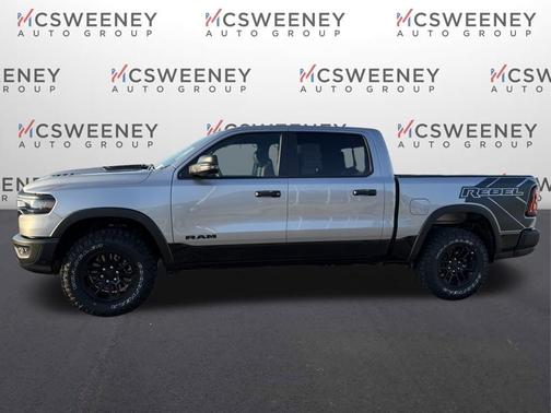 Billet Silver Metallic Clearcoat 2026 RAM 1500 Rebel