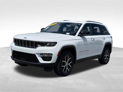 Bright White Clearcoat 2023 Jeep Grand Cherokee Limited