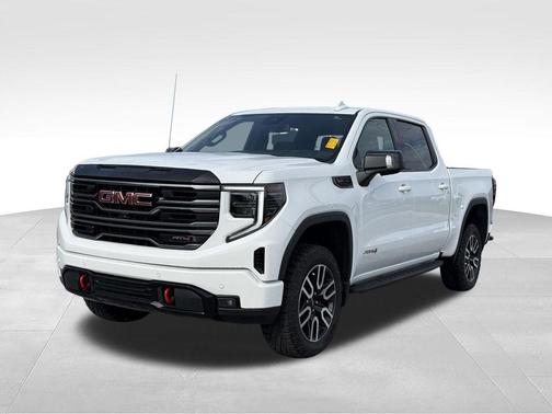 Summit White 2025 GMC Sierra 1500 AT4