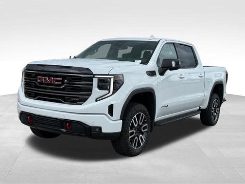 Summit White 2025 GMC Sierra 1500 AT4