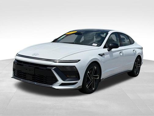 White 2024 Hyundai SONATA N Line
