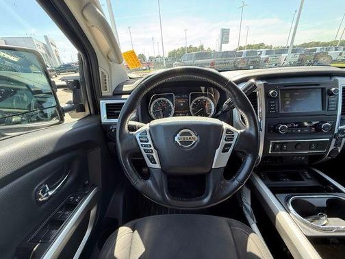 Glacier White 2019 Nissan Titan XD SV