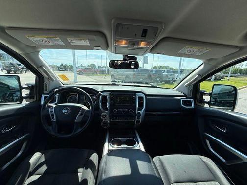 Glacier White 2019 Nissan Titan XD SV