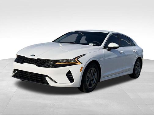 Glacial White Pearl 2021 Kia K5 LXS