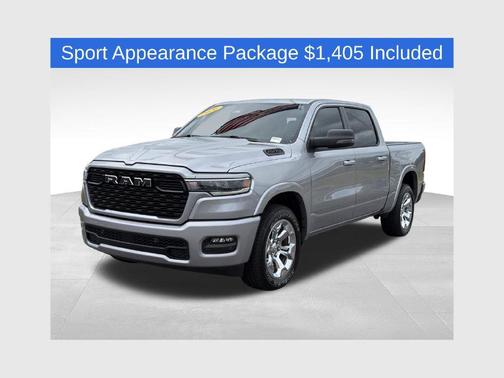 Billet Silver Metallic Clearcoat 2026 RAM 1500 Big Horn/Lone Star