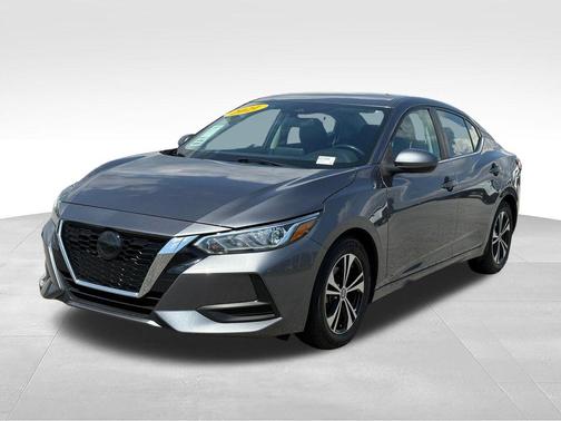 Gun Metallic 2021 Nissan Sentra SV