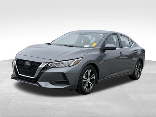 Gun Metallic 2021 Nissan Sentra SV